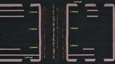Cross-Section of Advanced Laminate PCB