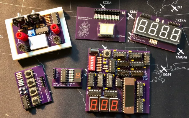 Completed DIY PCB project