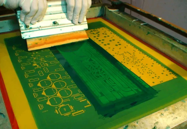 Silkscreen Layer Application Process