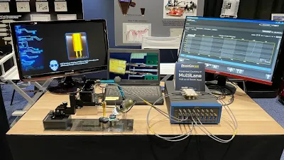 TDR Setup Probing Multilayer PCB