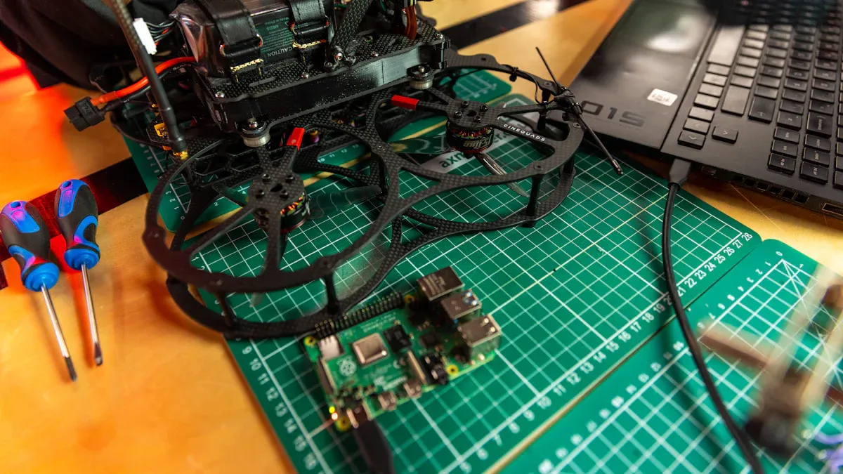 Vibration Testing on Drone PCB