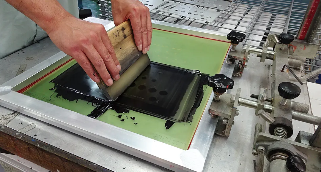Digital Inkjet Silkscreen Printing Process