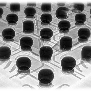 X-Ray Image of BGA Solder Joints