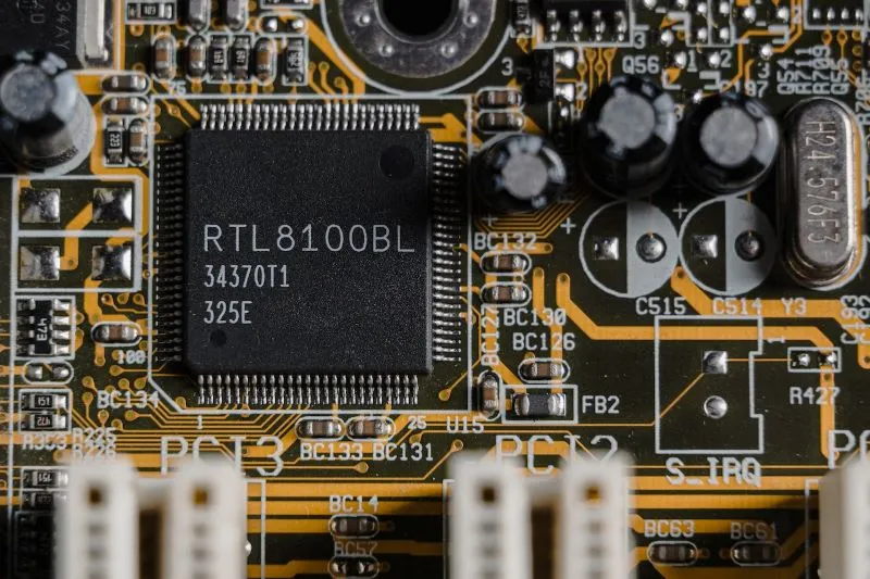 PCB partitioning with guard rings and moats
