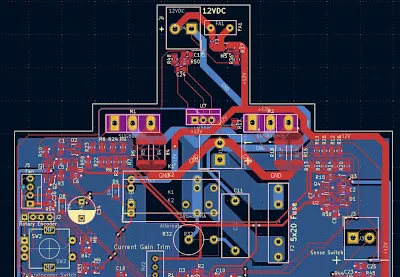 Component Placement Layout for VR PCB