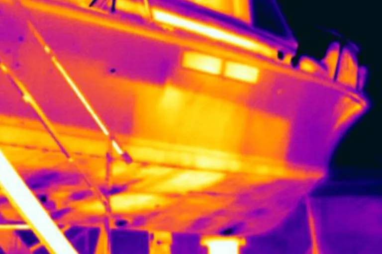 Thermal Imaging of Marine PCB