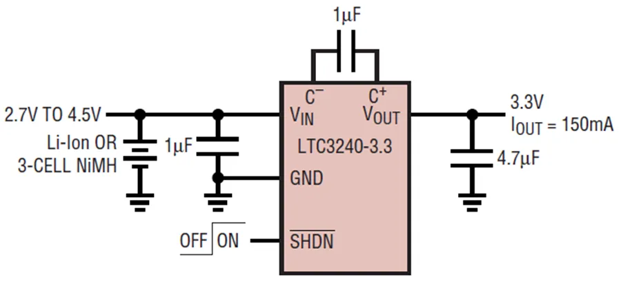 Step-Down Charge Pump Operation