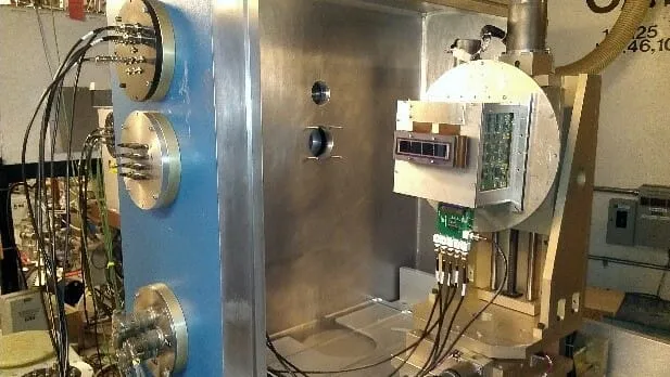Radiation testing on spacecraft PCB