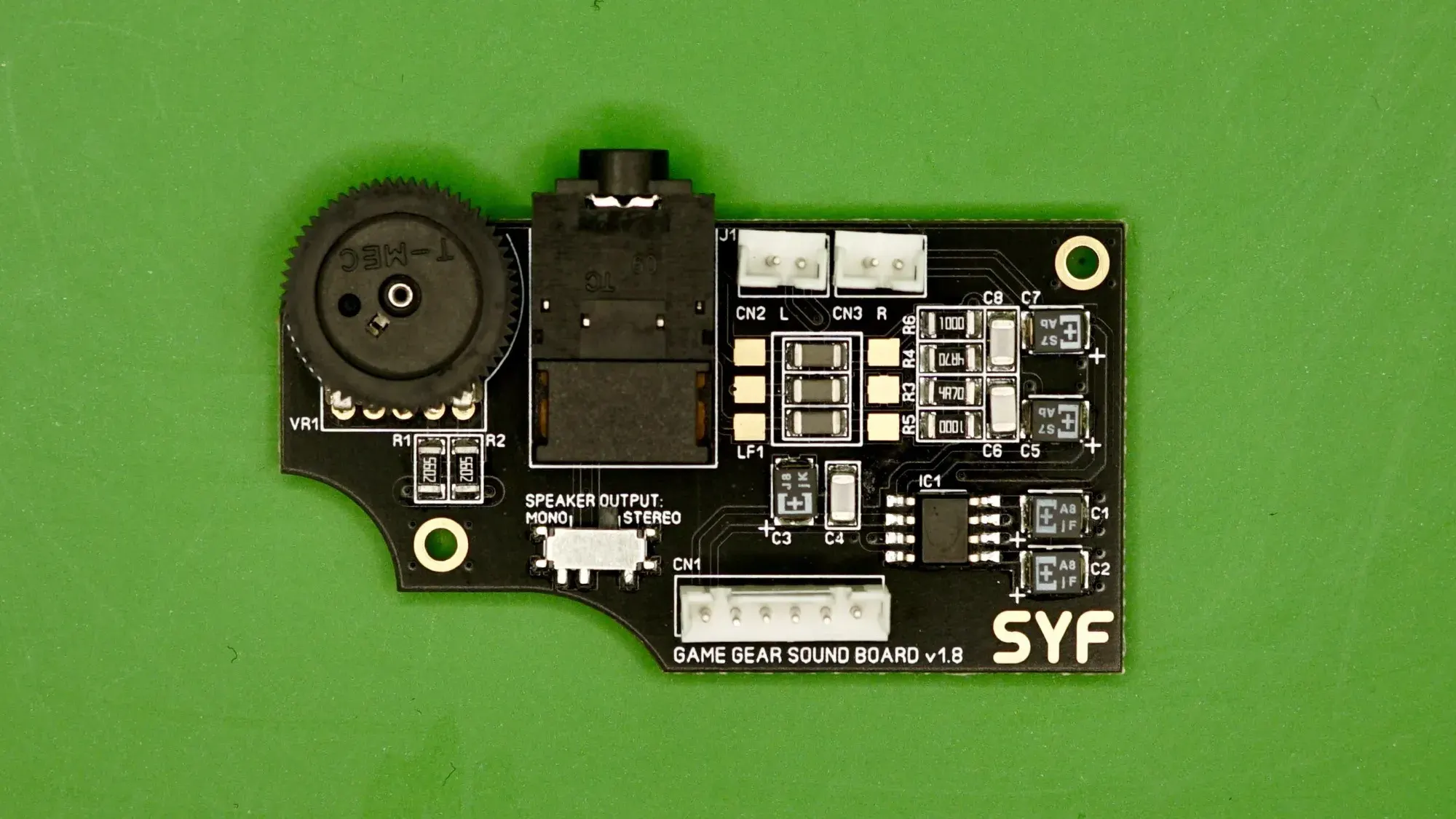 Game Gear Audio PCB Close-Up