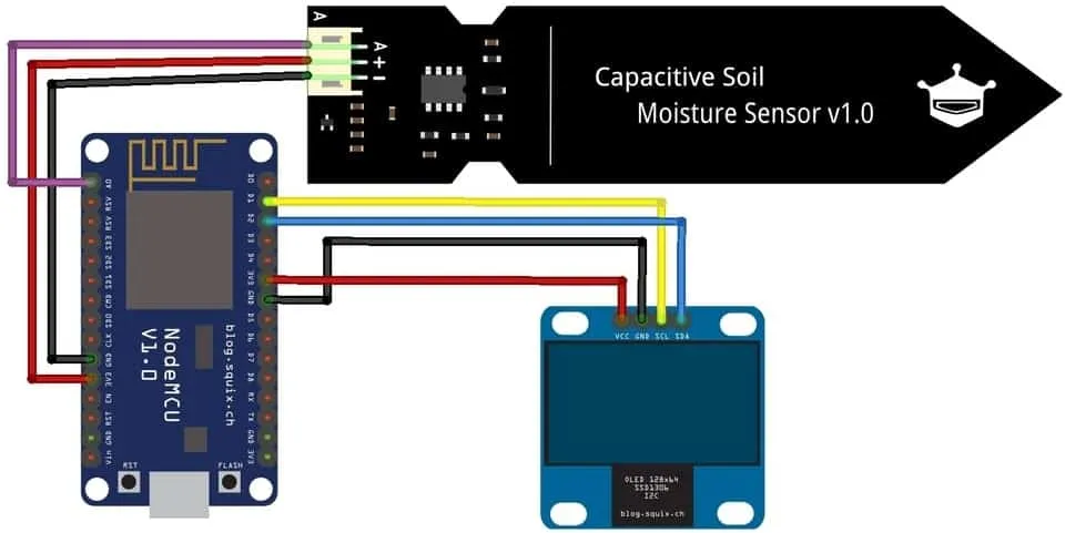 Capacitive Soil Moisture Sensor PCB Layout