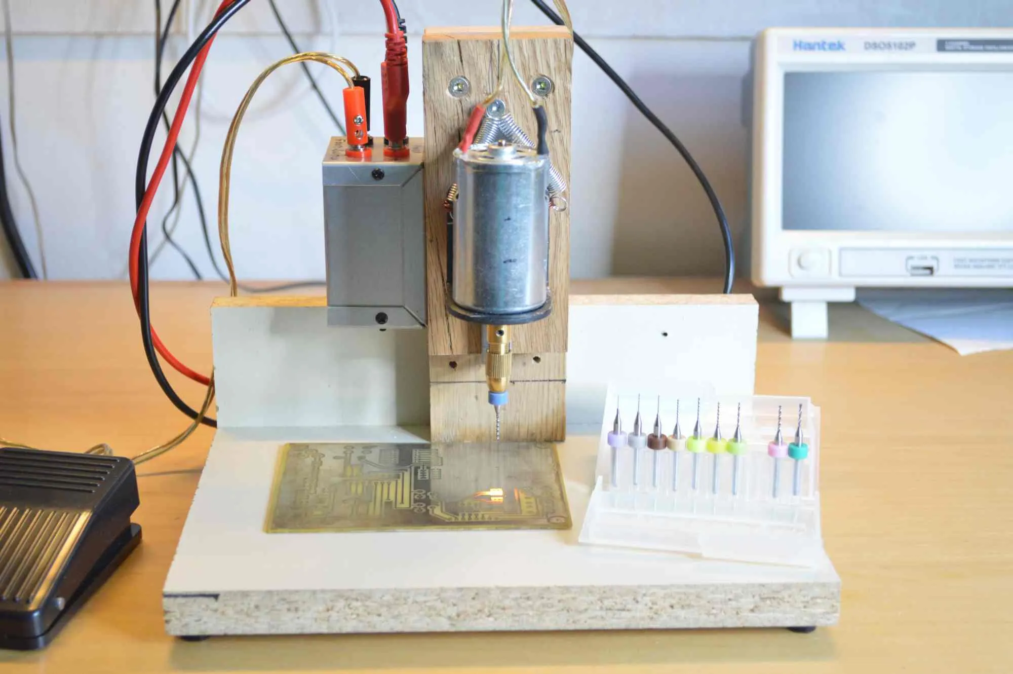 DIY Via Drilling Workstation