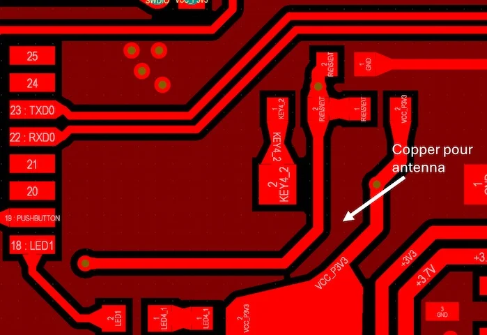 Layer Stackup with Copper Pour Power Plane