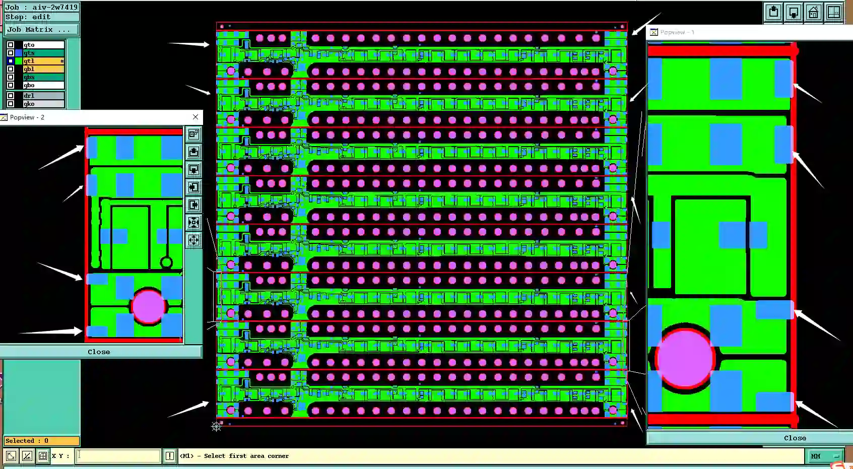 Pad to board edge clearance on 2 Layer FR4 PCB