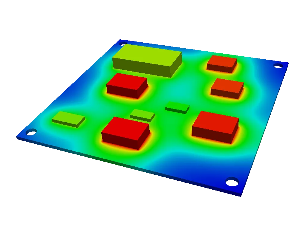 Thermal Simulation of MCPCB