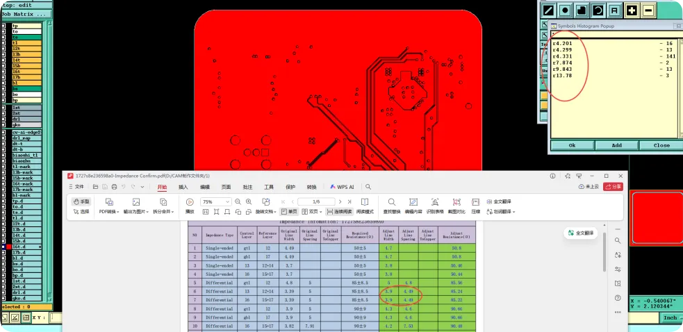 Impedance control trace problems with proper reference layers in multilayer FR4