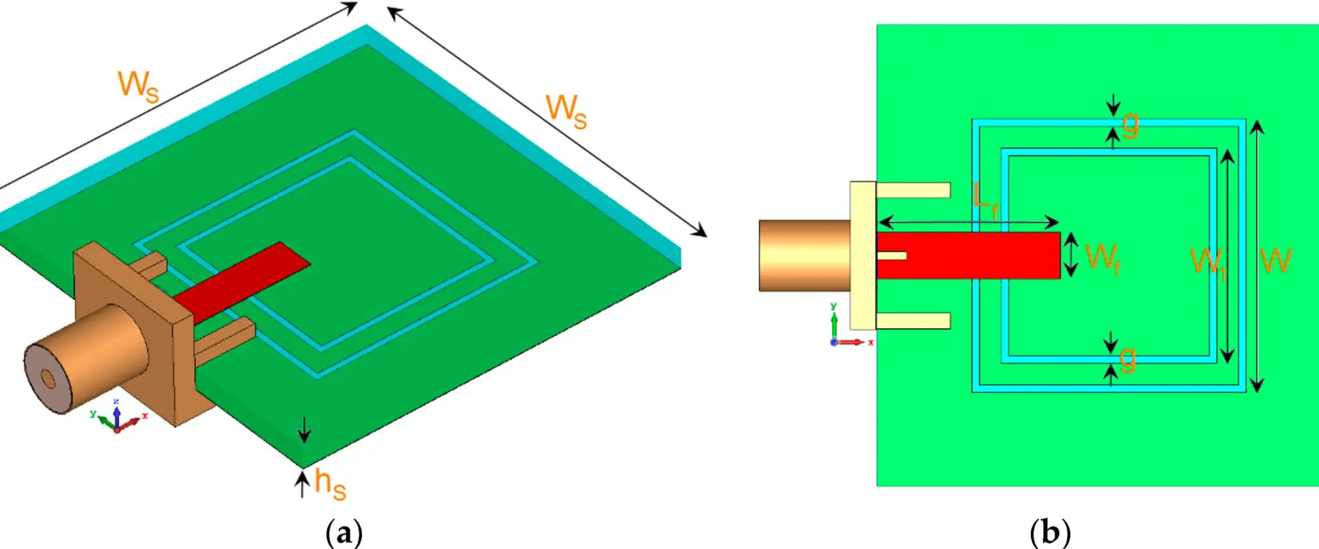 Drone RF Antenna Layout on Rogers PC