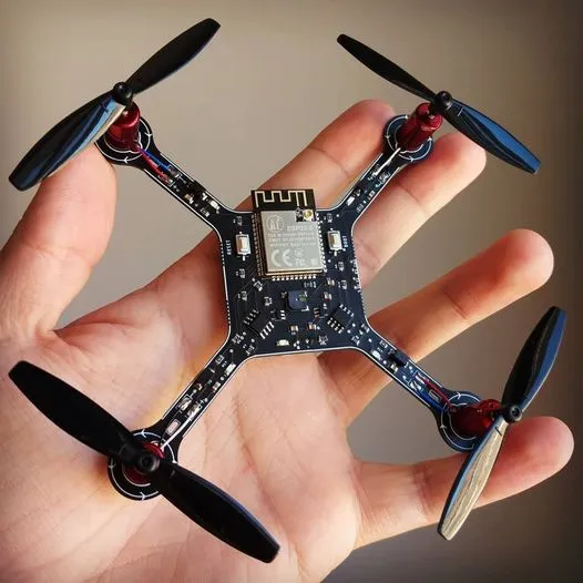 Assembled Drone Flight Controller PCB
