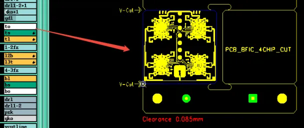 No solder mask on the board
