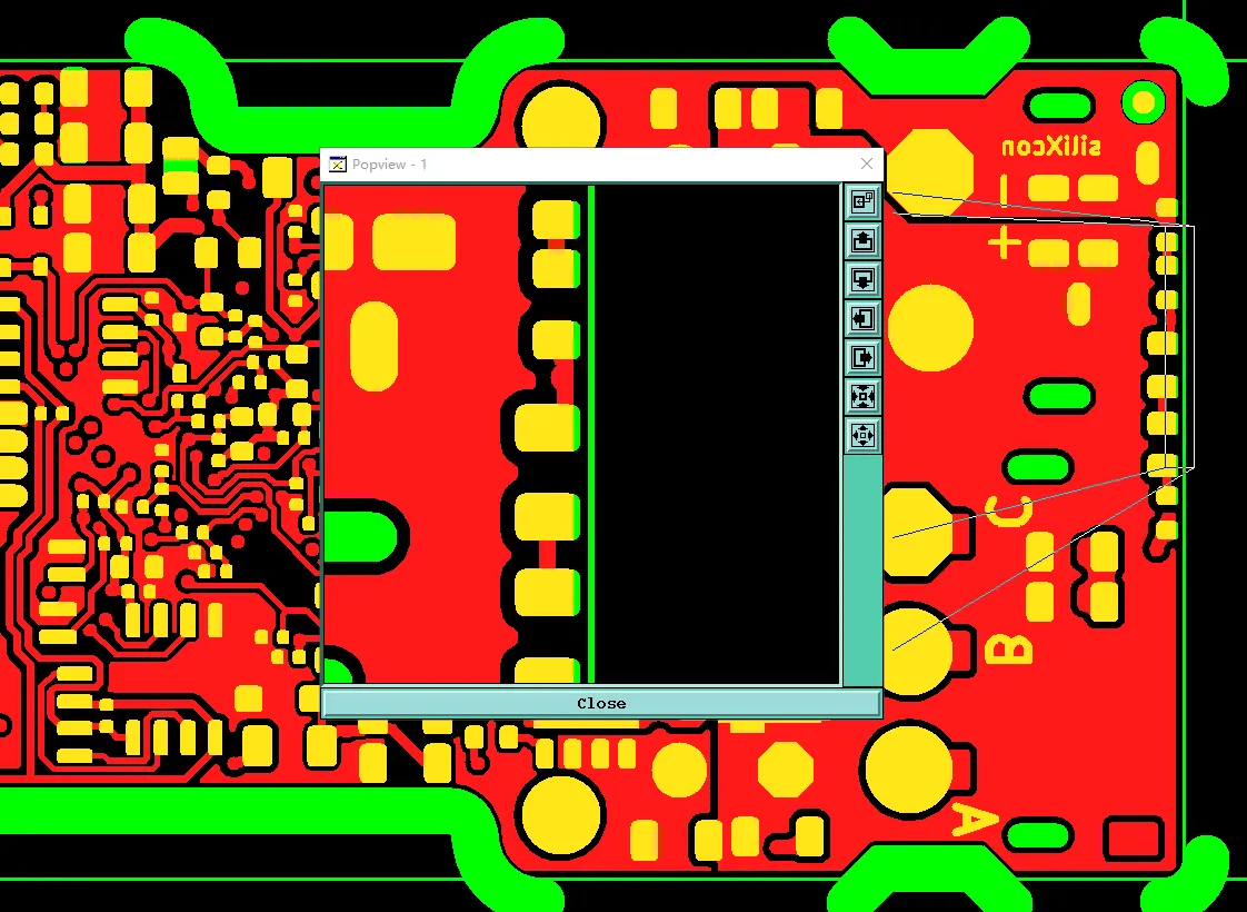 SMT pads positioned extremely close to the V-CUT line