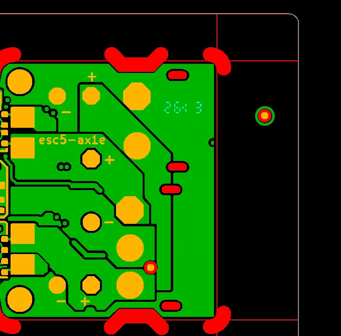 addition of production cycle codes on top solder mask