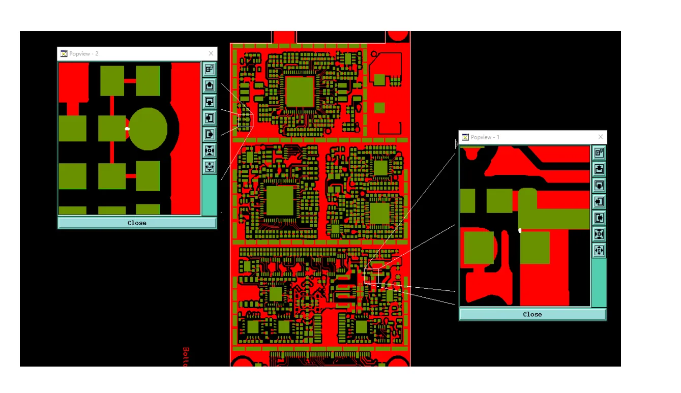 multiple SMD pads with only 2 mil spacing