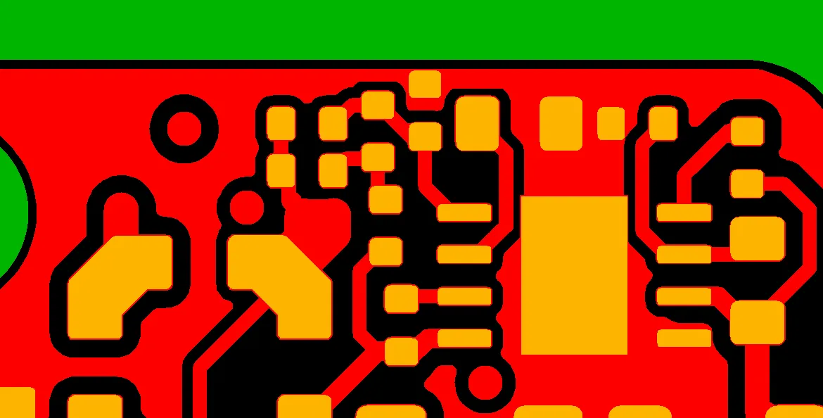 solder mask opening strategy