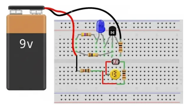 LED Night-Light PCB circuit