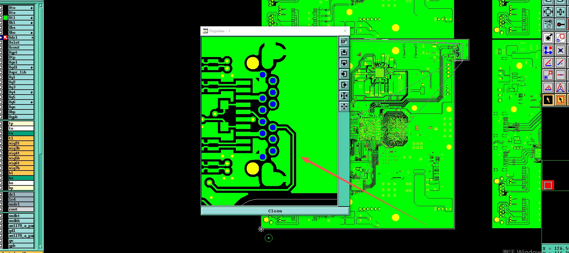 0.4 mm holes and pads had insufficient spacing