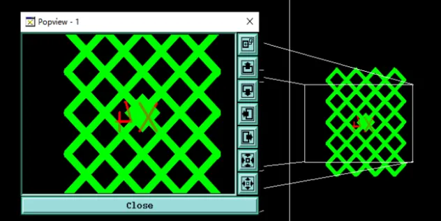 Silkscreen characters placed directly on or overlapping solder mask openings