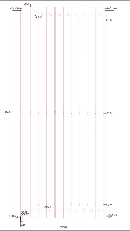 The width of a single pcs is only 20mm