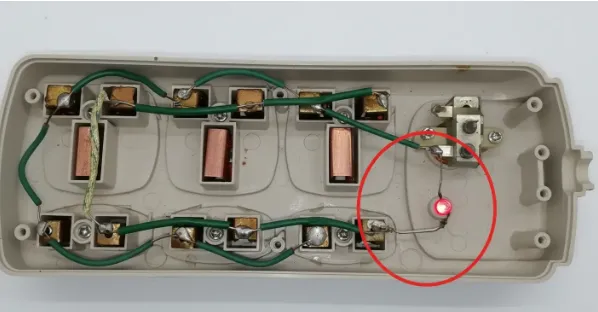 LED indicator series resistor