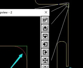 Right-angle corners in the original outline