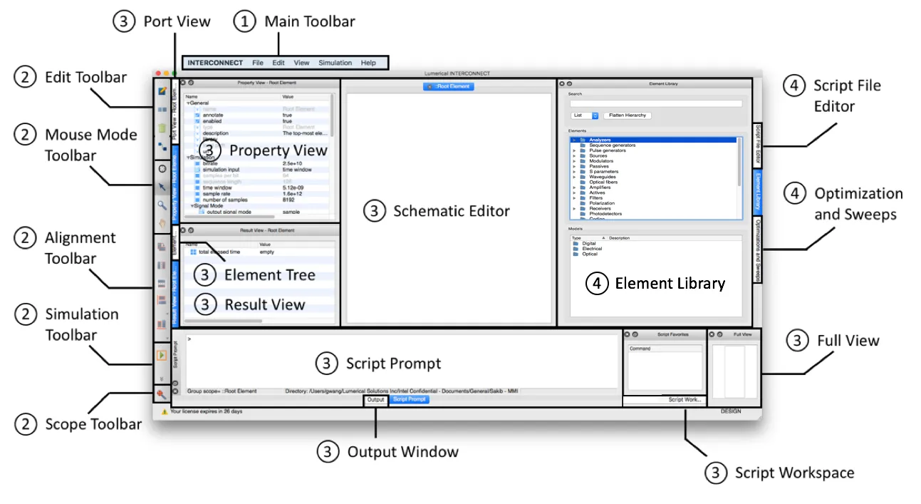 Schematic Editing Interface