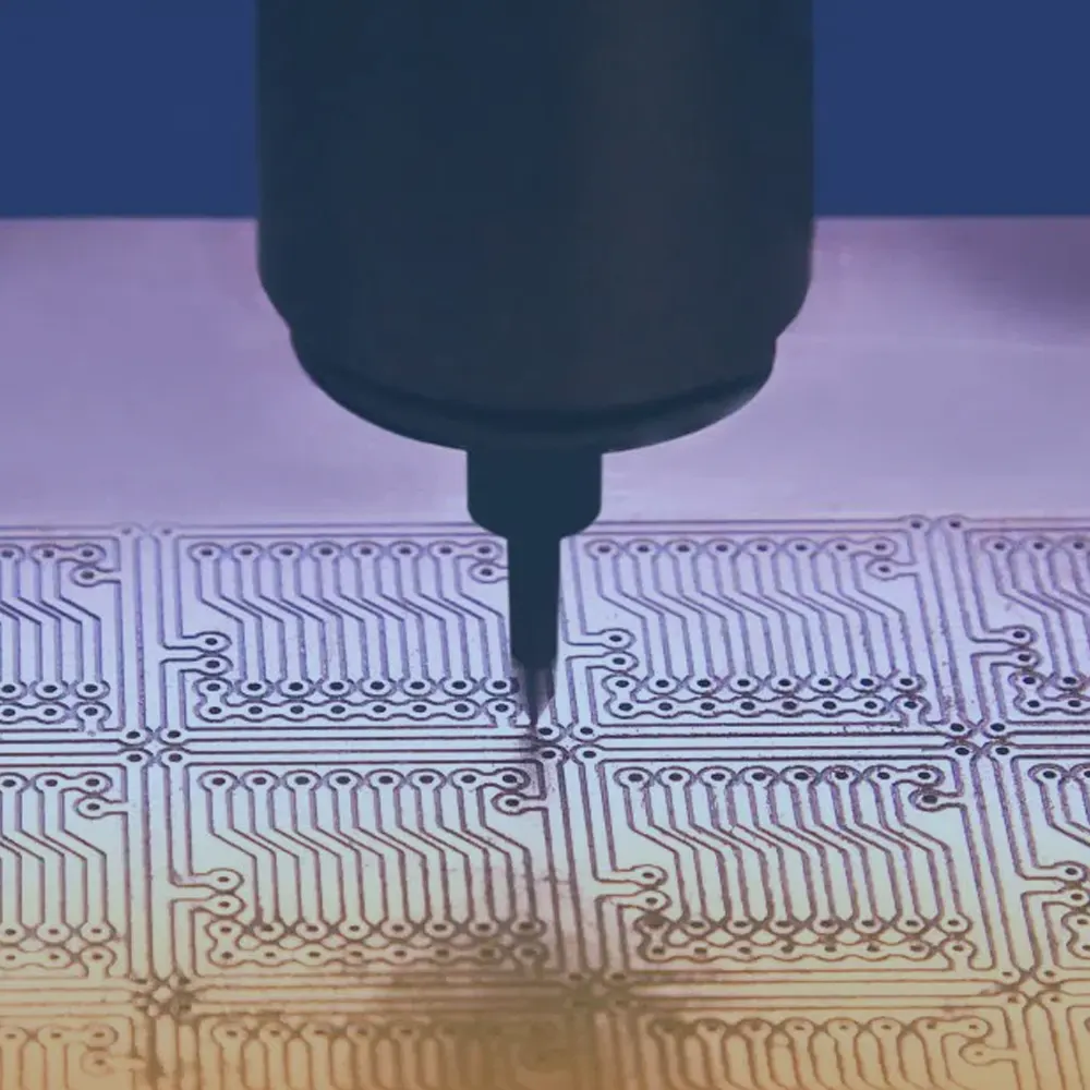 Precision PCB Drilling Operation