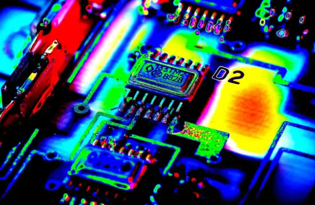 PCB hotspot simulation results