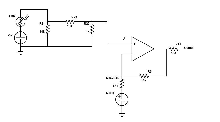 Signal Conditioning Circuit Diagram