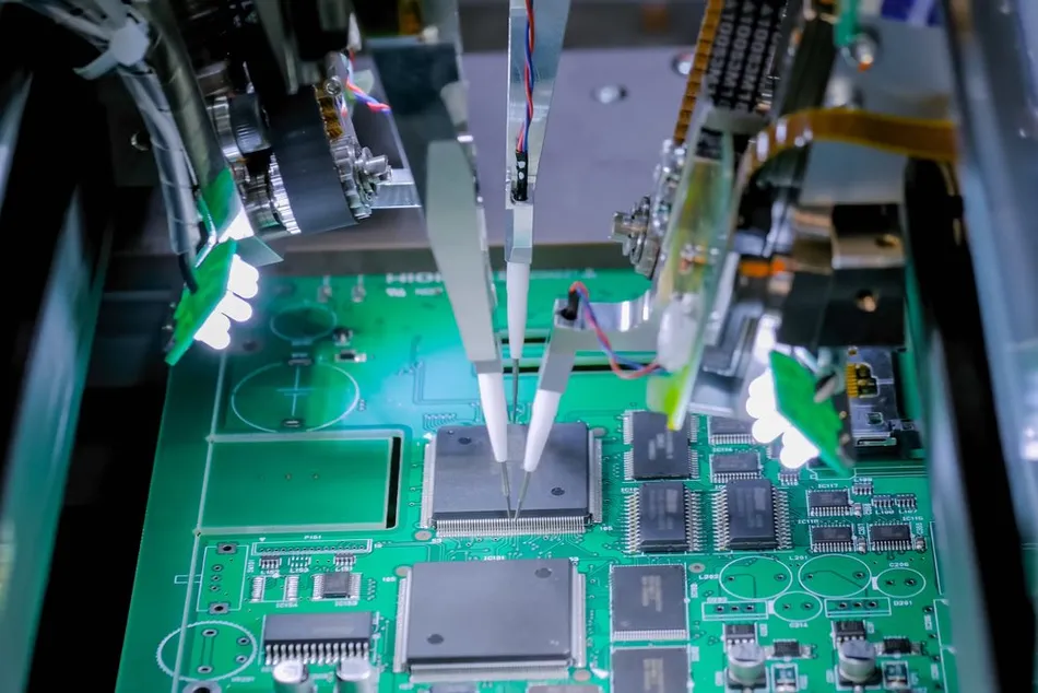Flying Probe Tester in Action
