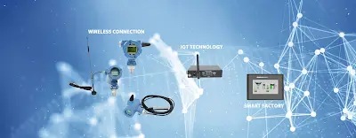 Wireless Pressure Sensor in Factory IoT Network