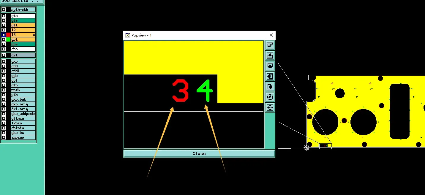 L3 and L4 layers showed positive text orientation