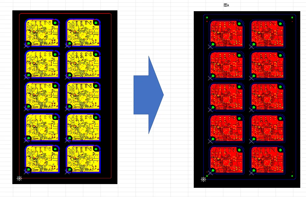 adding standard locating holes and confirming fiducial placement