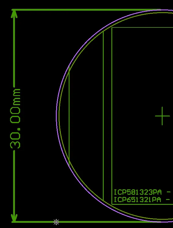 Mismatch between "boardedge rout" layer and the outer layer