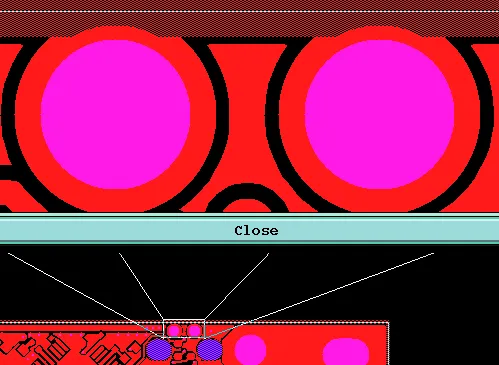Holes near board edge