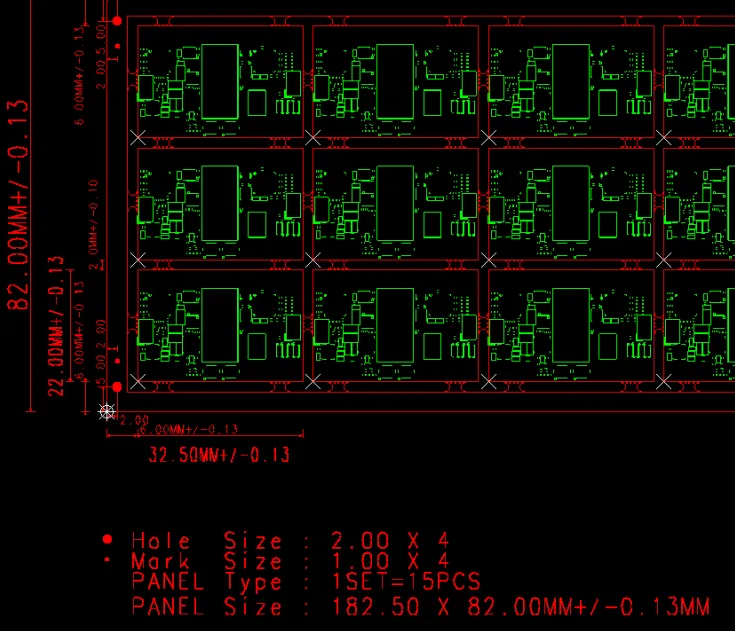 Optimized panel drawing