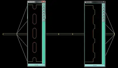 customer designed slots at 1.0mm width