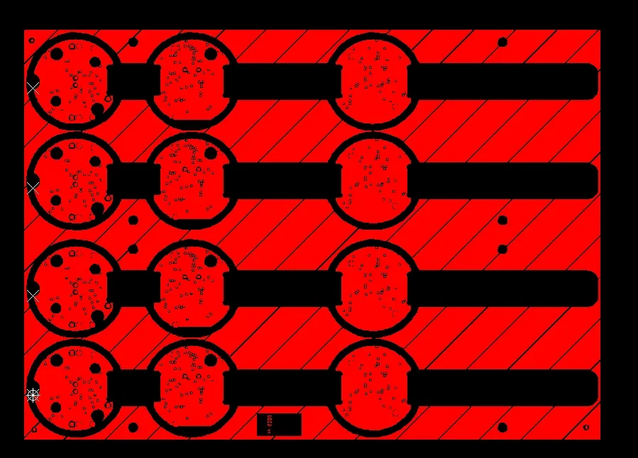 inner layer grid pattern in the flexible area