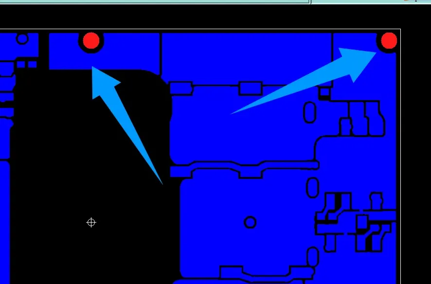 bottom-side solder mask windows of blind vias and controlled-depth holes needed removal
