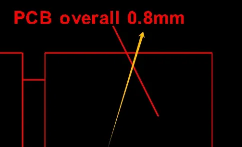 0.8mm rigid thickness in the file