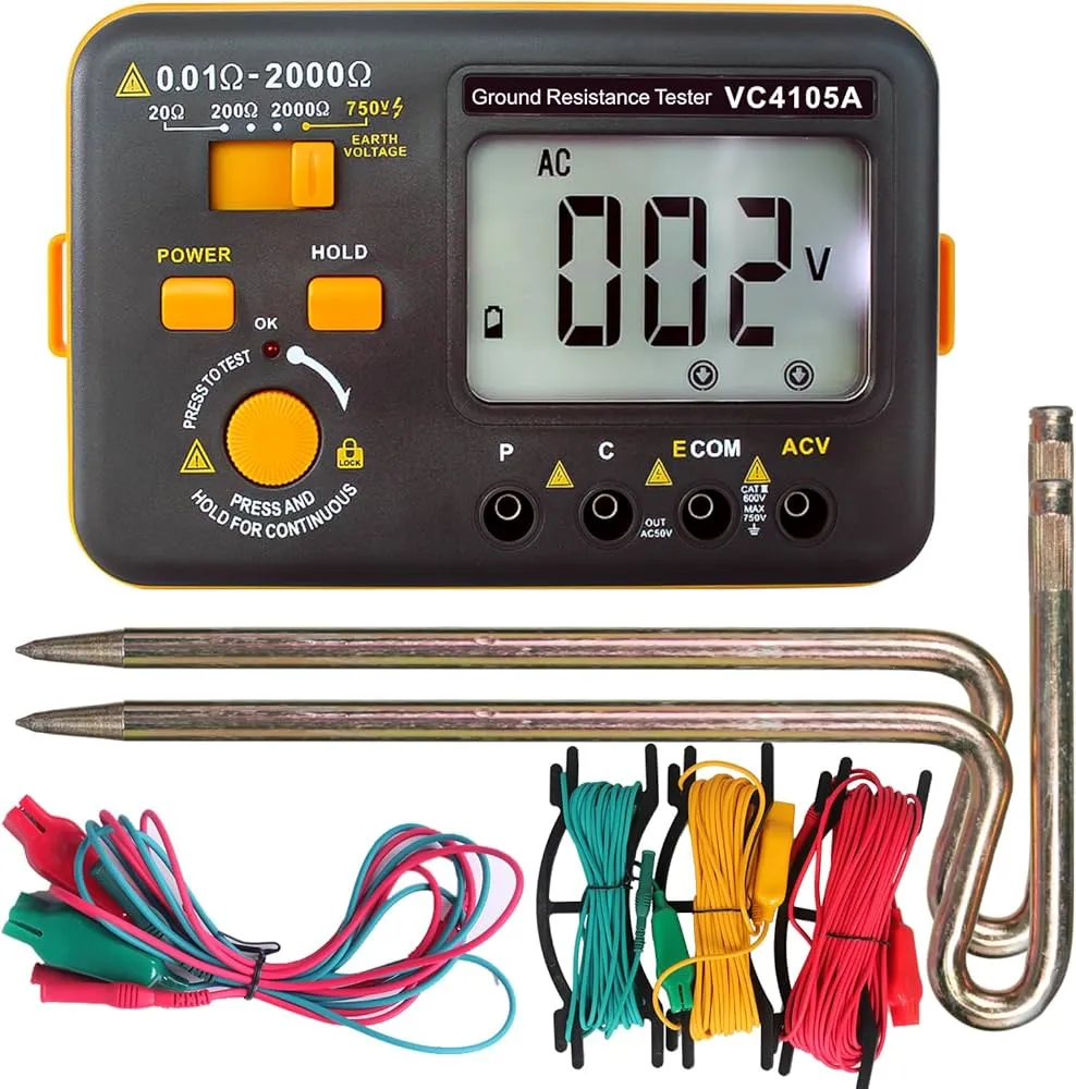 Ground resistance testers
