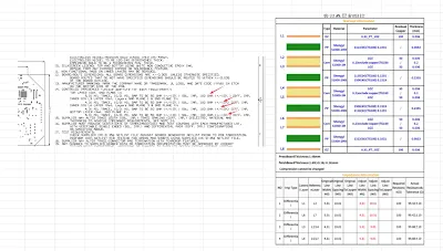 recommended stackup and trace width adjustment