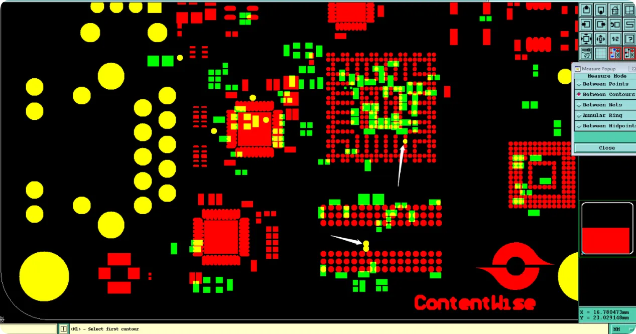 several vias in the BGA region had solder mask openings on both sides